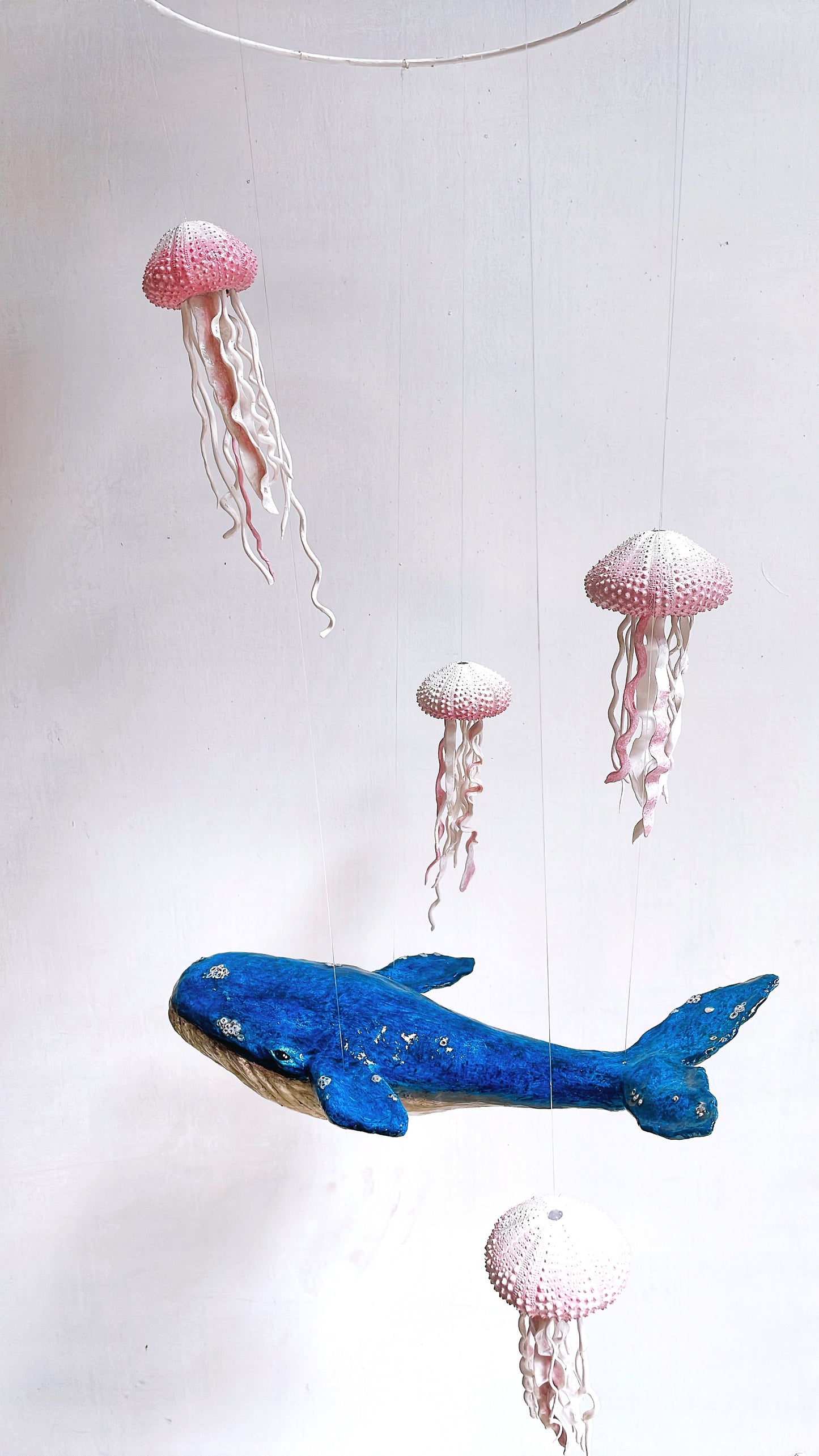 Colgante Ballenas y medusas