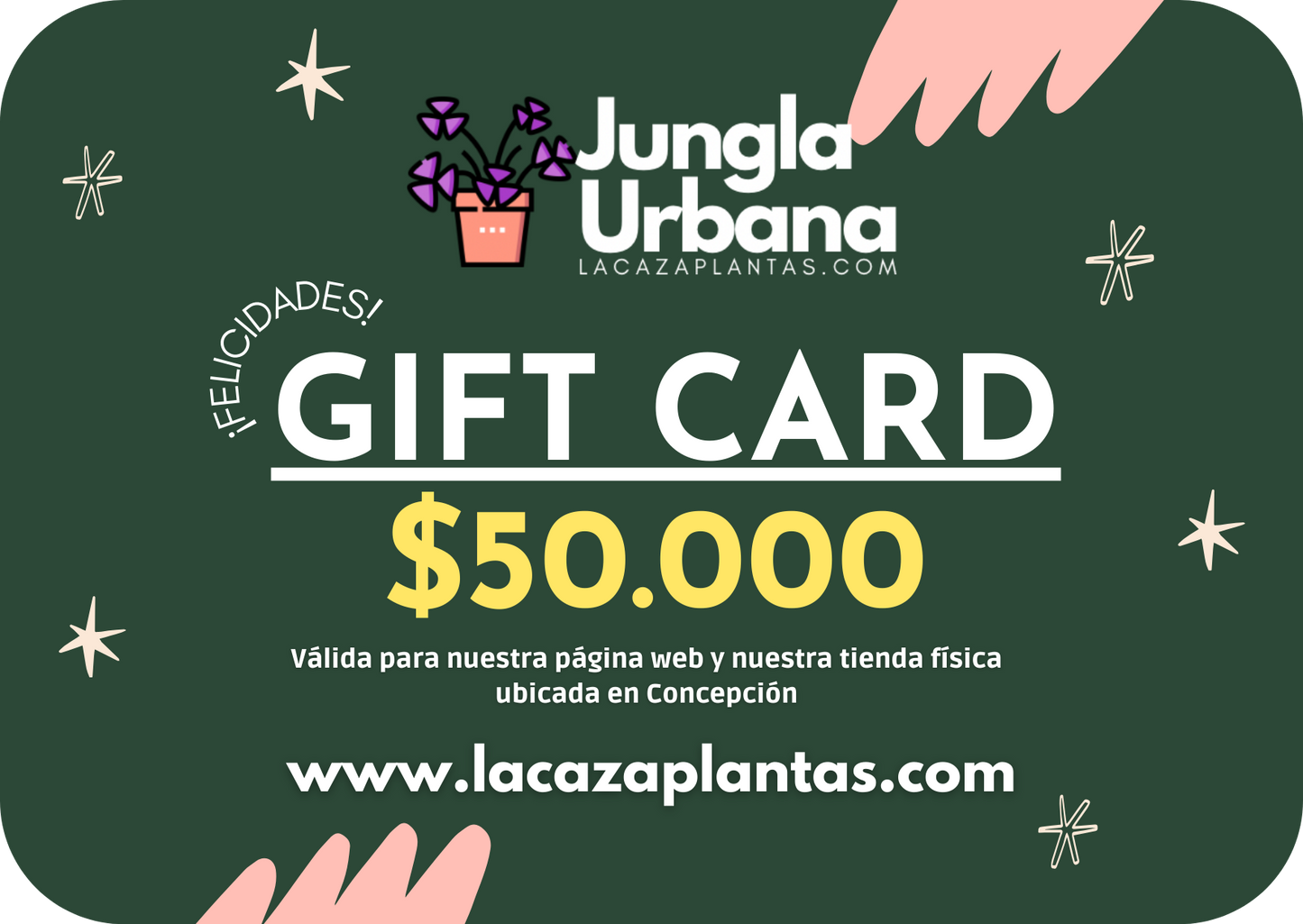 La Cazaplanta Gift Card