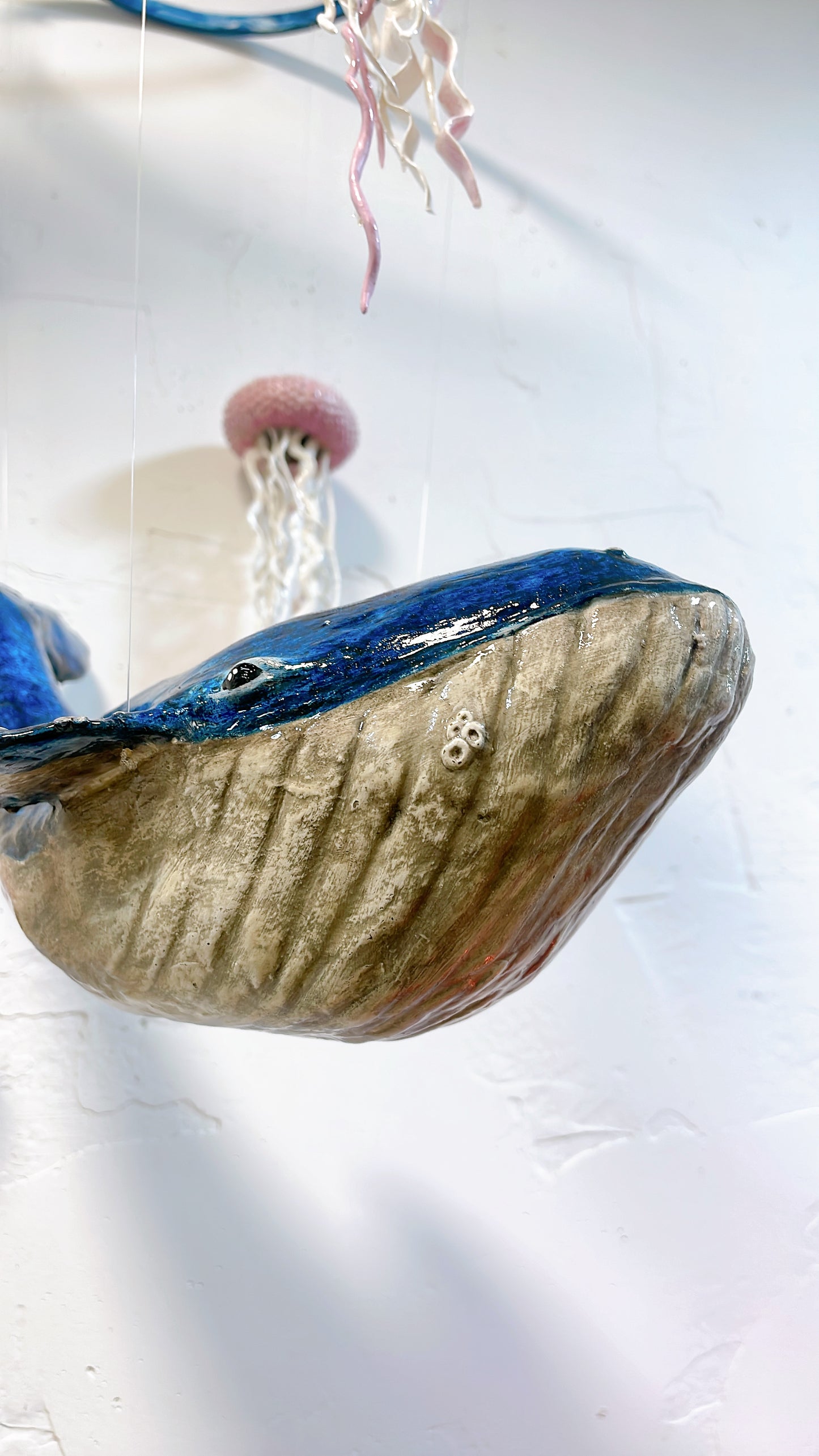 Colgante Ballenas y medusas