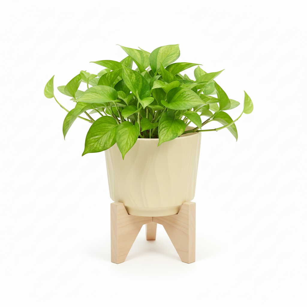 Maceta Cerámica Amarilla