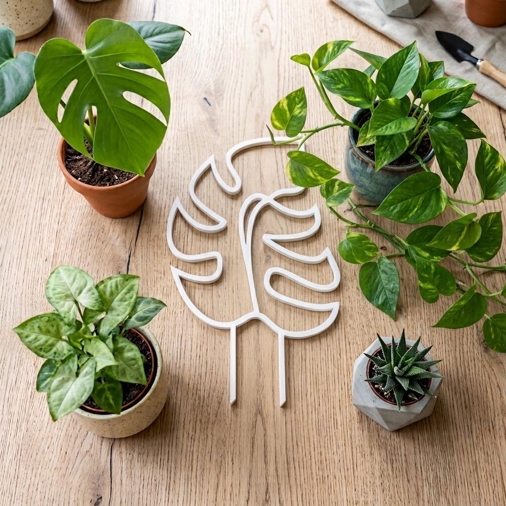 Tutores Decorativos para Plantas | Impresión 3D
