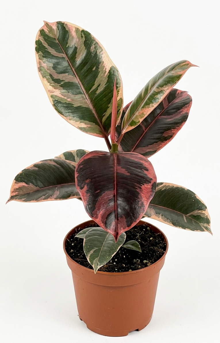 Gomero Ruby (ficus elástica ruby)