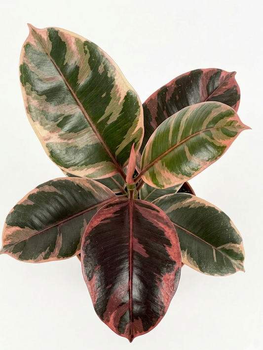 Gomero Ruby (ficus elástica ruby)