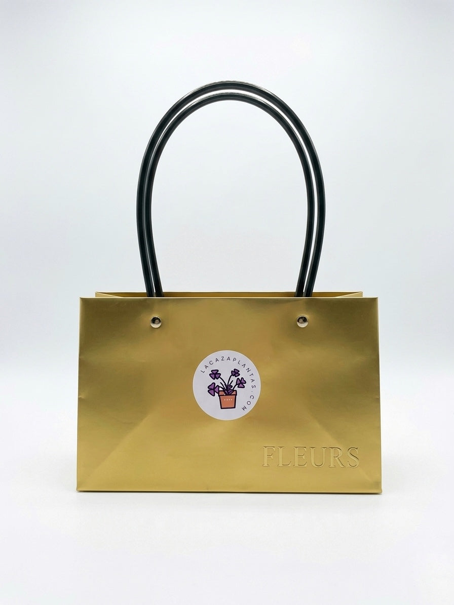 Bolsa de Regalo Dorada (34 cm)