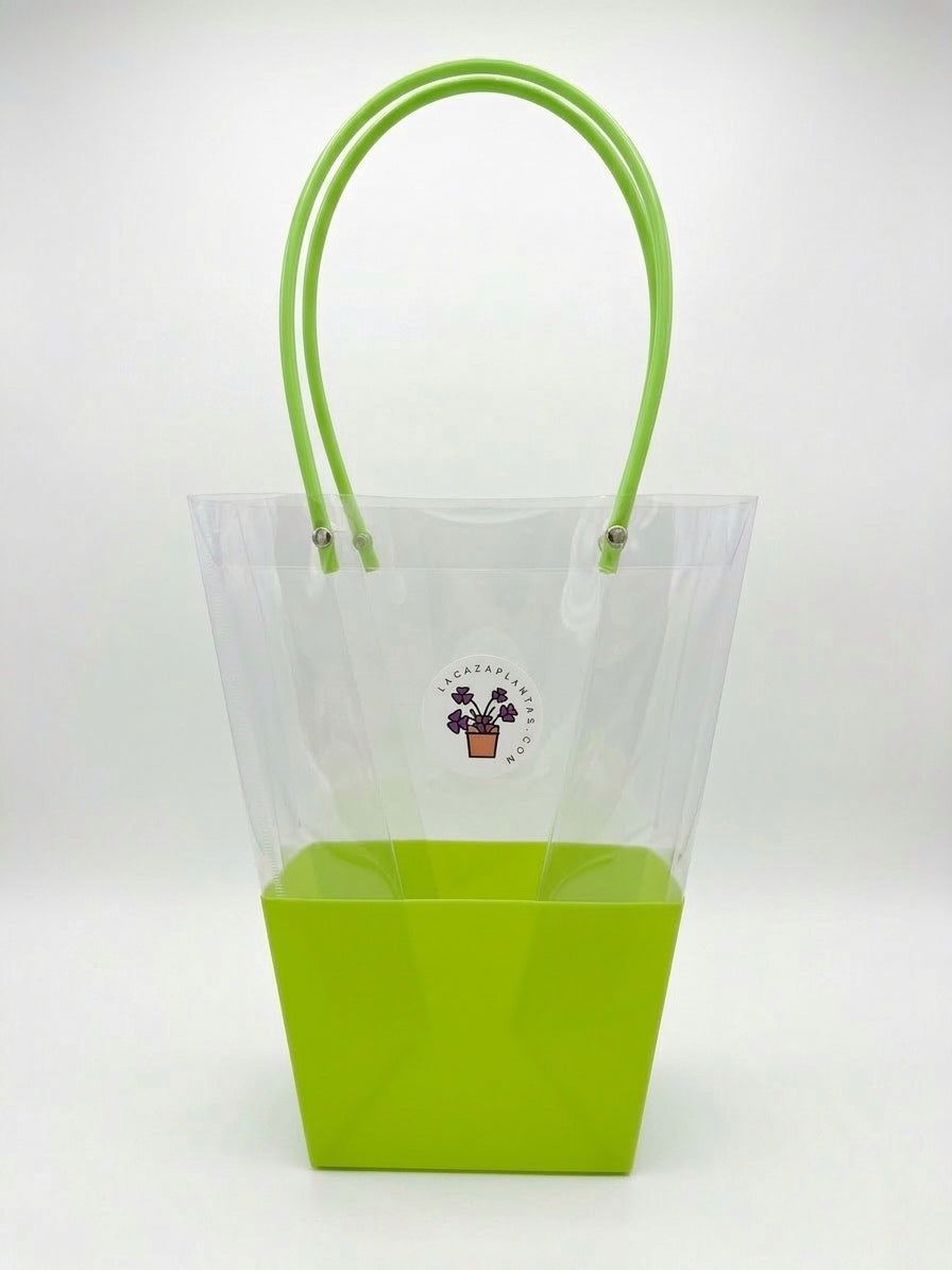 Bolsa de Regalo Transparente Verde (46 cm)