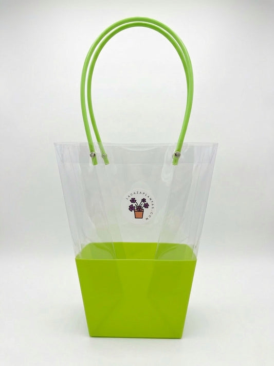 Bolsa de Regalo Transparente Verde (46 cm)