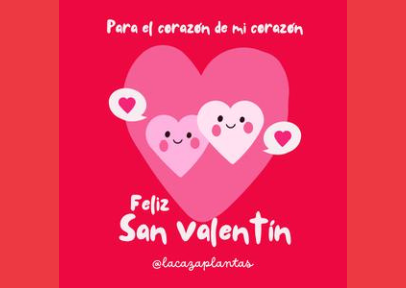 Tarjeta San Valentín 💘 $1.000